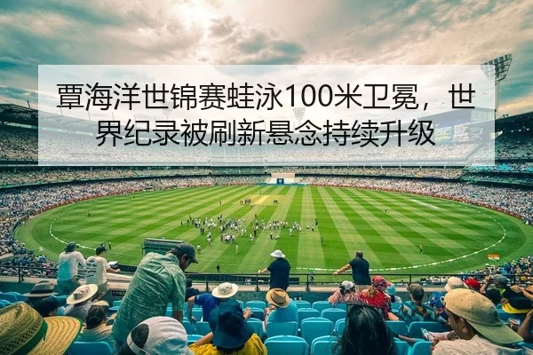 覃海洋世锦赛蛙泳100米卫冕，世界纪录被刷新悬念持续升级 - leyu